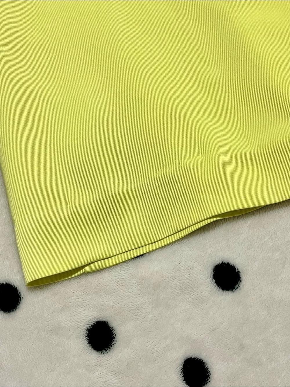 Worthington Neon Yellow Pleated A-Line Skirt Size 12 - Picture 6 of 12